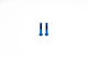 OAK Components Juego de Tornillos de titanio M5x25 para Abrazadera de manillar SRAM - blue