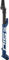 RockShox Fourche à Suspension SID SL Ultimate Race Day 2 2P DebonAir Boost 29" - sid blue crush-gloss/Axe Traversant 15 mm/100 /44 /1 1/8" - 1,5" tapered/29"/110 mm