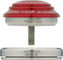 Chris King DropSet 2 IS42/28.6 - IS52/40 GripLock Headset - red/1 1/8" - 1,5" tapered/IS42/28,6 - IS52/40