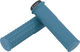 Peaty's Monarch Grips Knurl Lock-On Handlebar Grips - turquoise/thick