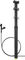 OneUp Components Dropper Post V2 210 mm Seatpost w/ V3 Remote Lever I-Spec II - black | 0 mm | 525 mm | 31,6 mm | I-Spec II | V3