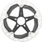 Shimano RT-EM910 Center Lock Brake Rotor for STEPS w/ External Teeth - silver-black/180 mm