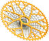 Garbaruk 12-speed GEN2.0 MTB cassette for Eagle drivetrain (T-type) - gold | 10-52