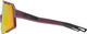 uvex Sequence CV Glasses - burgundy matt | mirror red