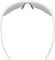 uvex Lunettes de sport Aerios - blanc | mirror silver