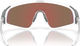 Oakley Latch Panel Sportbrille - matte clear/prizm violet