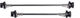 Set de Serrages Rapides de Moyeu VTT Lite-Axles OS - noir/universal