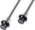 Set de Serrages Rapides de Moyeu VTT Lite-Axles OS - noir/universal