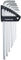 Set de llaves hexagonales DuoHex Wrench - plata/universal