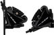 Shimano Set de Freins à Disque av+arr 105 BR-R7070 + ST-R7020 - silky black/Ensemble/gauche/droite (spécifique)