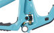 Yeti Cycles SB120 TURQ Carbon 29" frame kit - turq/L/120 mm/12 mm Thru Axle