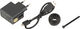 busch+müller Ixon Fyre LED + Power Unit for Lighting Set - StVZO Approved - silver-black