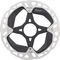 Shimano Bremsscheibe RT-MT900 Center Lock Magnet + Innenverzahnung für XTR - silber-schwarz/160 mm
