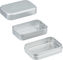 Schwalbe Caja de aluminio para Natural Bike Soap - plata