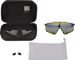 100% Speedtrap Mirror Sportbrille Modell 2023 - soft tact hazard/black mirror