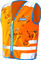 Wowow Chaleco para niños Comic Veggie - naranja | XS