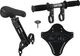 Shotgun Siège enfant avant pour VTT et guidon ensemble complet - black