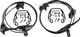 Magura HS 22 EVO2 v+h Set Felgenbremse - schwarz/Set