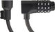 Axa Resolute C8 Cable Lock - black