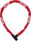 ABUS 4804K Chain Lock - red/75 cm