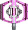 HT Pedales de clip DH RACE X2 - purple