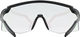 uvex uvex pace stage V lunettes de sport - black mat/mirror blue