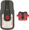 Sigma Aura 80 Front Light + Nugget II LED Rear Light Set - StVZO Approved - black