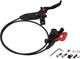 SRAM Level Silver Stealth 2-Piston Disc Brake - black anodized/Front wheel/Flip-Flop (non-side-specific)