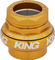 Chris King GripNut Bold EC30/25,4 - EC30/26 Gewindesteuersatz - gold/1"/EC30/25,4 - EC30/26