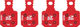 Jagwire Bremsbeläge Disc für Magura - semi-metallisch - Stahl/MA-008