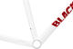 Blackheart Road AL Rahmenkit - formula white | 28" | 43 mm | M