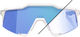 100% Speedcraft Photochromic Sports Glasses - bastille | blue mirror photochromic
