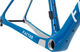Factor Kit de Cadre en Carbone LS Disc Gravel - vintage blue/M/Axe Traversant 12 mm
