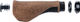 CONTEC Merge City Ergo Kork Lenkergriffe für Drehgriffschalter - braun-schwarz | 140 mm / 96 mm | one size