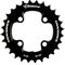 Race Face Turbine 11-speed Chainring, 4-arm - black/28 tooth