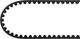 Gates CDX Belt - black/1375 mm