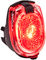 busch+müller Luz trasera LED Secula Permanent con aprobación StVZO - rojo-transparente/Fijación marco