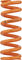 Fox Racing Shox SLS Super Light muelle de acero para 69 - 70 mm de recorrido - naranja/600 lbs