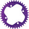Garbaruk Kettenblatt Round 104 mm Lochkreis 1-fach - violet/38 Z