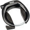 Pro Tectic 4960 LH NKR Rahmenschloss mit Chain 6KS/85 + Tasche ST4850 - schwarz-silber/universal