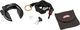 Pro Tectic 4960 LH NKR Rahmenschloss mit Chain 6KS/85 + Tasche ST4850 - schwarz-silber/universal