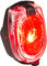 busch+müller Secula Permanent LED Rücklicht mit StVZO-Zulassung - transparent-rot/Schutzblechmontage