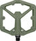 crankbrothers Pedal de plataforma Stamp 1 Gen 2 - green | 111 mm