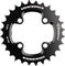 Race Face Turbine Chainring Set, 11-speed, 4-arm - black/24-38 tooth