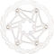 Bremsscheibe 6-Loch Floating - silver/180 mm