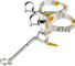 L´Eroica Double Bottle Cage - silver/universal