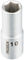3/8" Tiefbett-Steckschlüssel-Einsatz - silber/10 mm