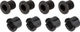 Race Face Kettenblattschrauben Stahl 4-Arm kurz - black