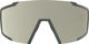 Scott Gafas deportivas Shield - kaki green | amp white chrome