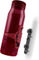 FIDLOCK TWIST Life Trinkflasche 700 ml mit Bike Base Haltesystem - transparent-rot | 700 ml